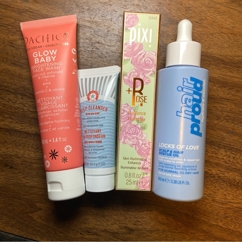 Skincare Bundle Pacifica First Aid Beauty Pixi Hair Proud